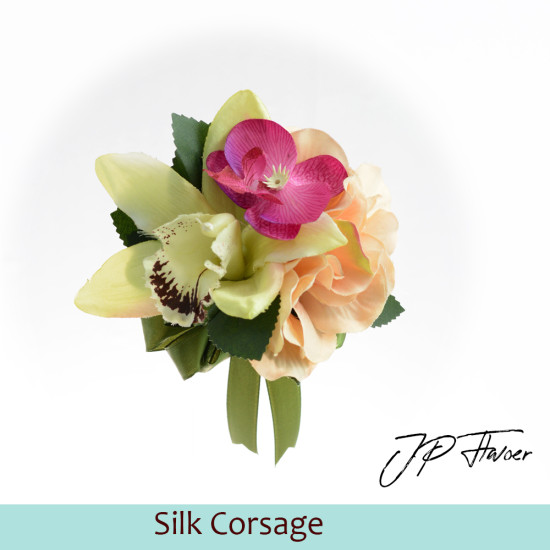 Silk Corsage