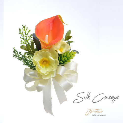 Corsage - unique style of calla corsage and hand flowers, making you more fashionable and outstanding - AC308-JP Flower Shop
