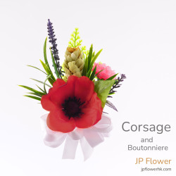 青春進行曲 | 橙色虞美人畢業手花 (悄悄說，也超適合新郎！)