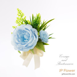 網上花店JP花店，為你的嘉賓和畢業帶來美麗的襟花與手花！玫瑰襟花-AC551