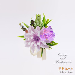 JP花店的大麗花襟花，幫助您在畢業典禮中脫穎而出，展現風格魅力！-AC596