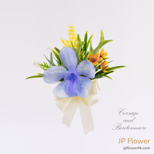 小花襟花和手花，為嘉賓和男女家增添儀式感