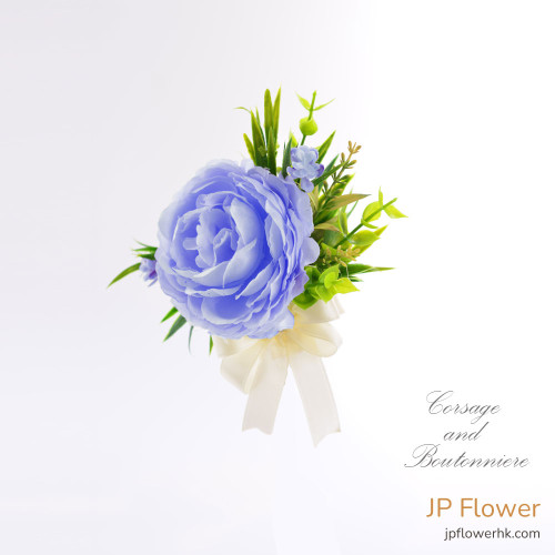 JP花店的牡丹襟花：為婚禮師儀注入優雅與美感