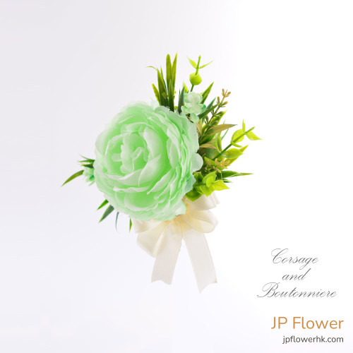 襟花必備：伴郎的牡丹設計盡在JP花店的網上花店