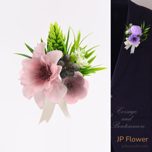 襟花-絲花襟花-AC315