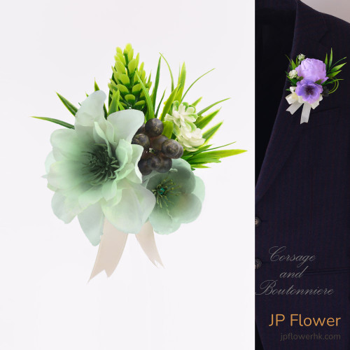 襟花-絲花襟花-AC297