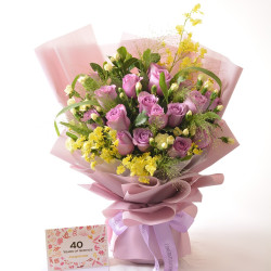 Valentine's Day- 12 Rose  bouquet -VD134