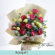花束-玫瑰, 高蔴, 桔梗花束-BO156