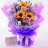 Sunflower Rose Bouquet-BO402