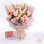 The Cloud Nine | Freshly Custom-Made Rose & Astilbe Bouquet The Cloud Nine | Freshly Custom-Made Rose & Astilbe Bouquet