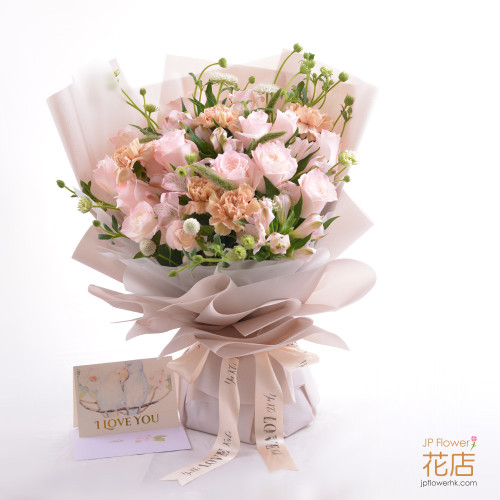 為您的上司選擇升職花束:送花推薦玫瑰和桔梗的組合 升職祝賀的花束推薦:上司的玫瑰與桔梗訂花指南