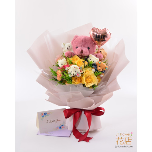 公仔花束