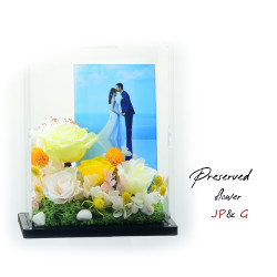 保鮮花連自定相片-PS107 保鮮花連自定相片-PS107