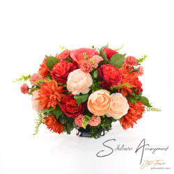 枱花,絲花擺設,花籃-SF391