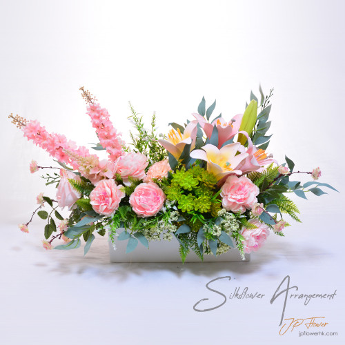 Table flower arrangements make your space more gorgeous - elegantly blooming roses and peonies - SF345-JP Flower Shop