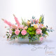 Table flower arrangements make your space more gorgeous - elegantly blooming roses and peonies - SF345-JP Flower Shop