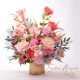 Table flowers, decoration, silk flowers, artificial flowers, artificial flower arrangements-SF581