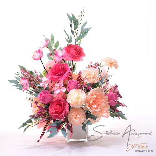 Table flowers, decoration, silk flowers, artificial flowers, artificial flower arrangements-SF583-JP花店