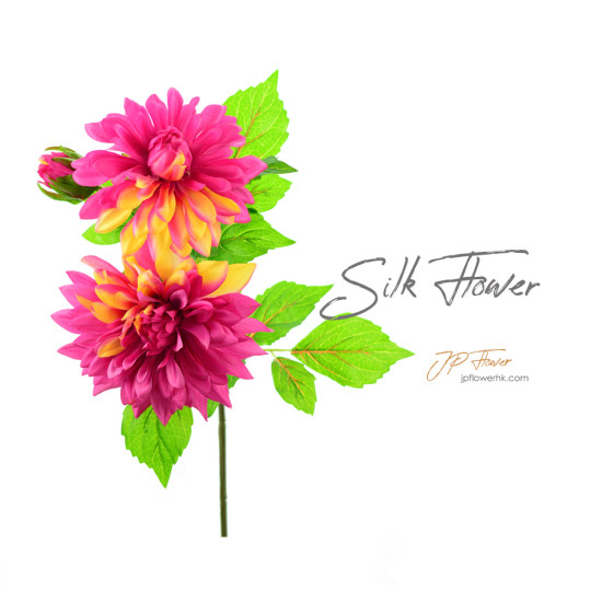 Dahlia-Silk Flower-ss105