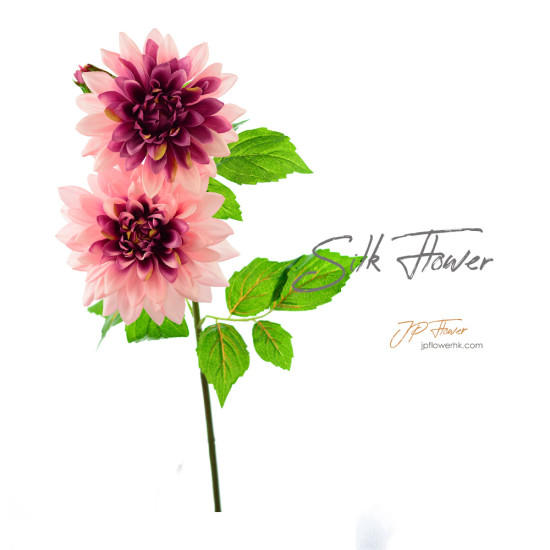 Dahlia-Silk Flower-ss106