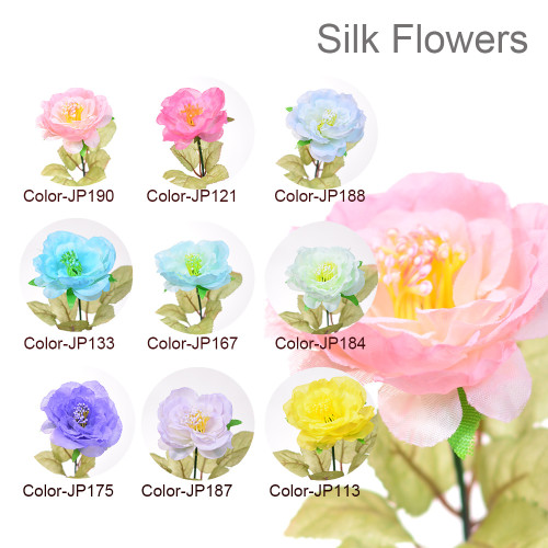 Rosa-Silk Flower-ss127