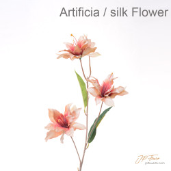 水仙百合-絲花/仿真花-ss1028