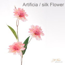 北歐大麗花-絲花/仿真花-ss1038