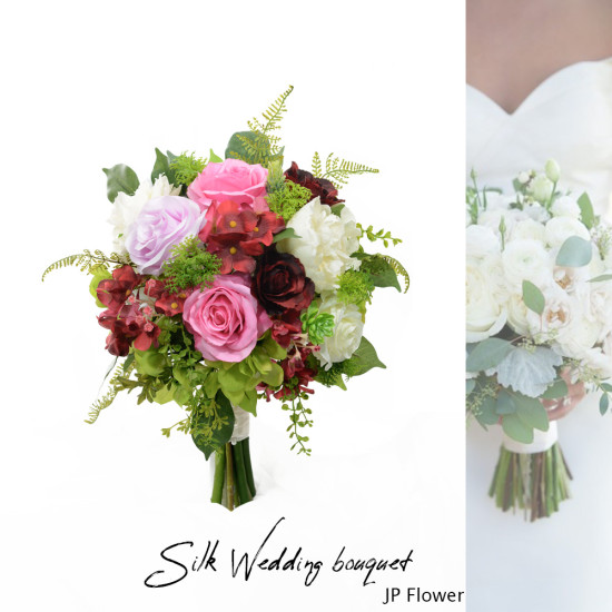 Silk Wedding Bouquet-SWB352
