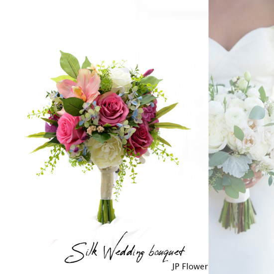 Silk Wedding Bouquet-SWB355