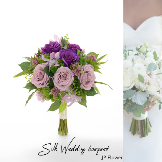 Silk Wedding Bouquet-SWB357
