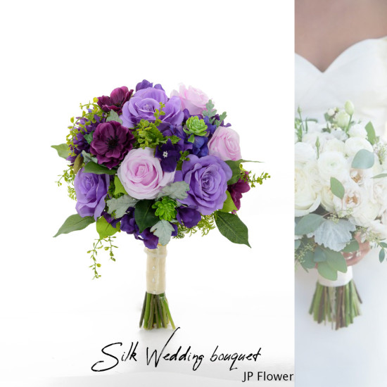 Silk Wedding Bouquet-SWB359