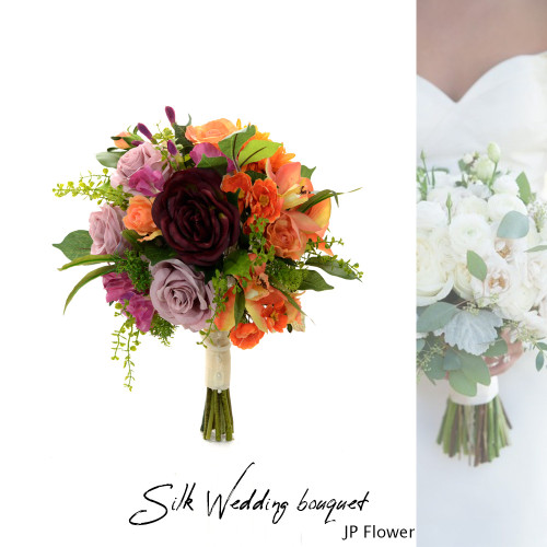 Silk Wedding Bouquet-SWB360