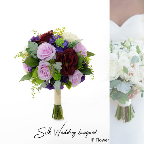Silk Wedding Bouquet-SWB362