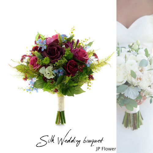 Silk Wedding Bouquet-SWB363