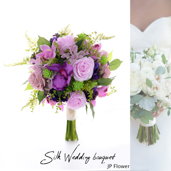 Silk Wedding Bouquet-SWB372